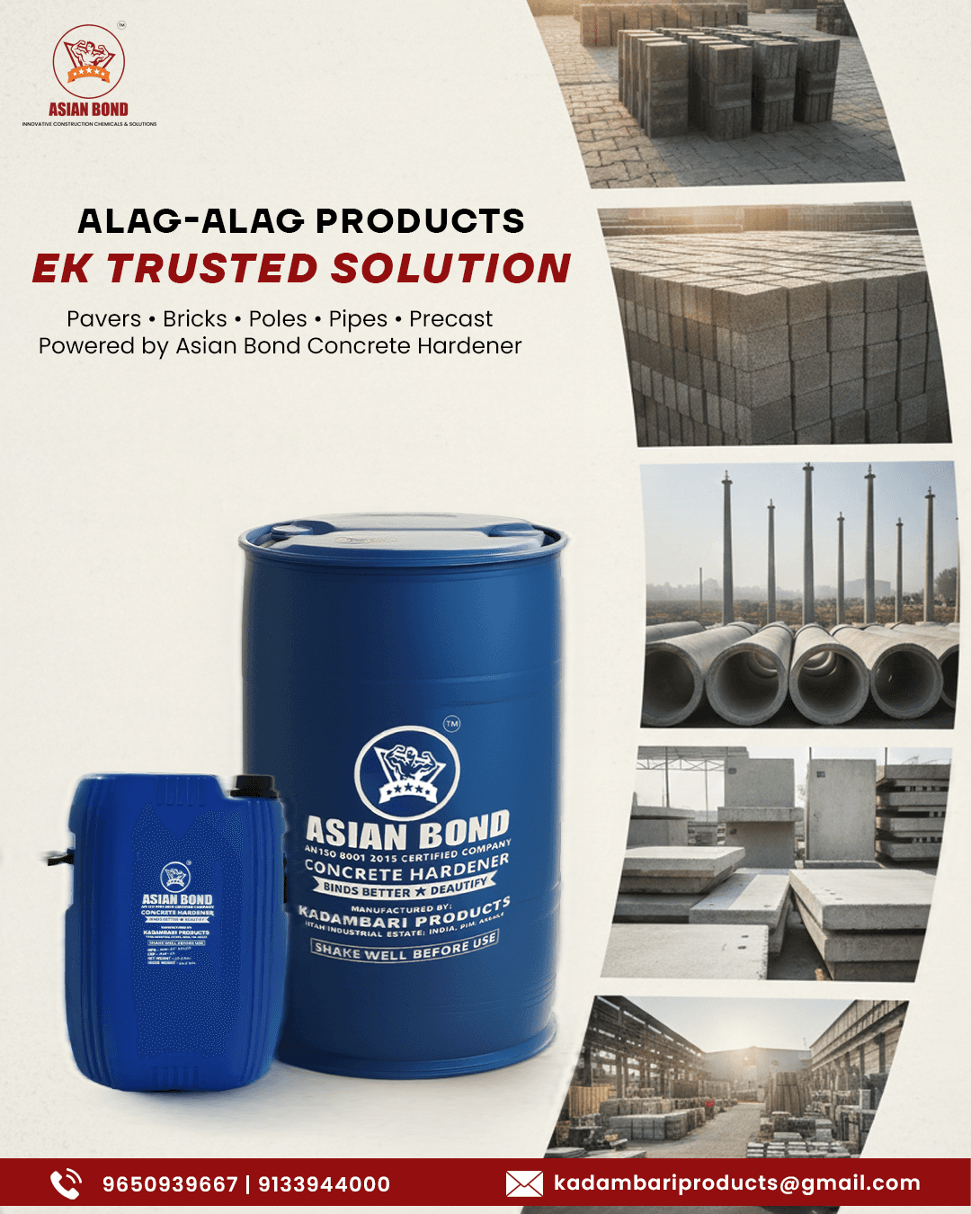 AsianBond Cement Hardener Maker Bilaspur