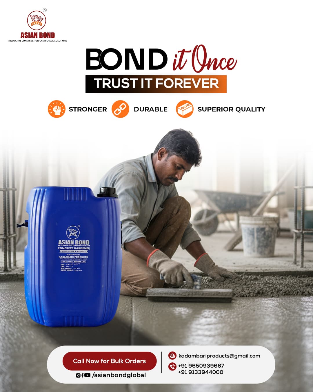 Repairing Weak Concrete with Chemical Hardeners