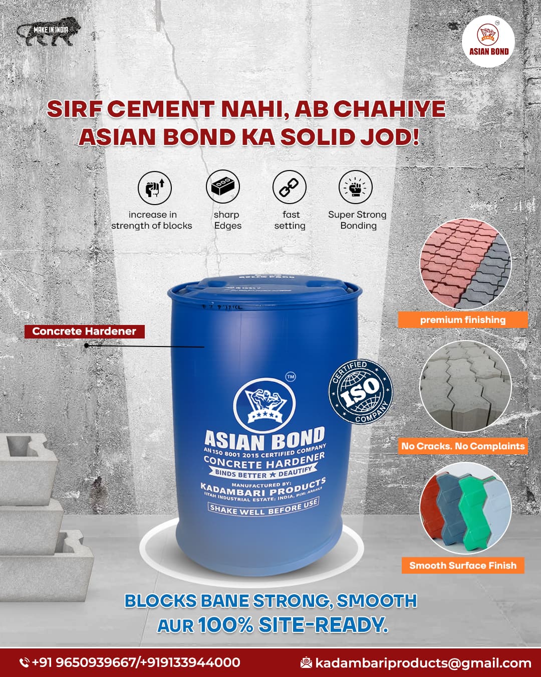 Increasing Block Strength: Strategies, Innovations, and the Role of Asian Bond Concrete Hardeners