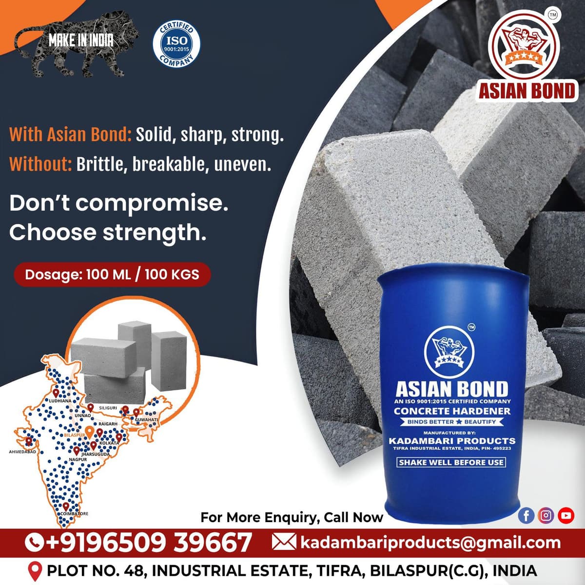 Concrete Hardener Manufacturer in India: A Complete Guide with AsianBond